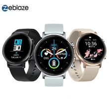 Novo Zeblaze GTR Smart Watch Men Health & Fitness smartwatch Metal Body 3 ATM 30 dias Battery Life bluetooth fitness Band Wristwatch para Mulheres Relógios Inteligentes Relógios Esportivos para iOS Android