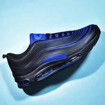 

Men's running shoes couple breathable sports shoes air cushion laces walking jogging sports casual shoes