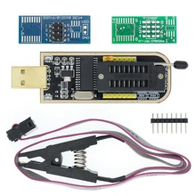 I21 CH341A 24 25 Serie EEPROM Flash BIOS Programmatore USB Modulo + SOIC8 SOP8 Clip di Prova Per La EEPROM 93CXX / 25CXX / 24CXX KIT FAI DA TE
