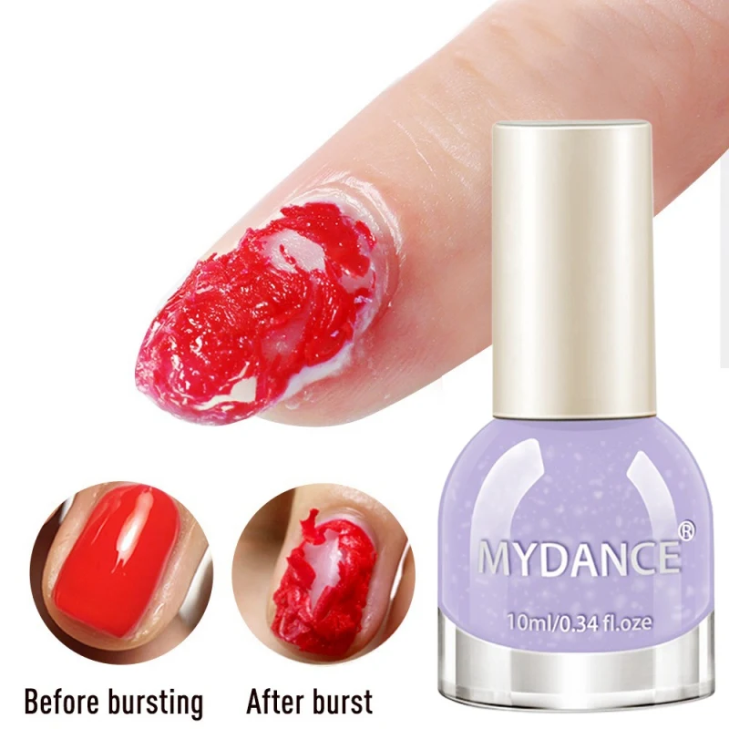 Magic Burst Nail Polish Removal Gel Easy To Use Zero Damage Gel Nail Polish Remover