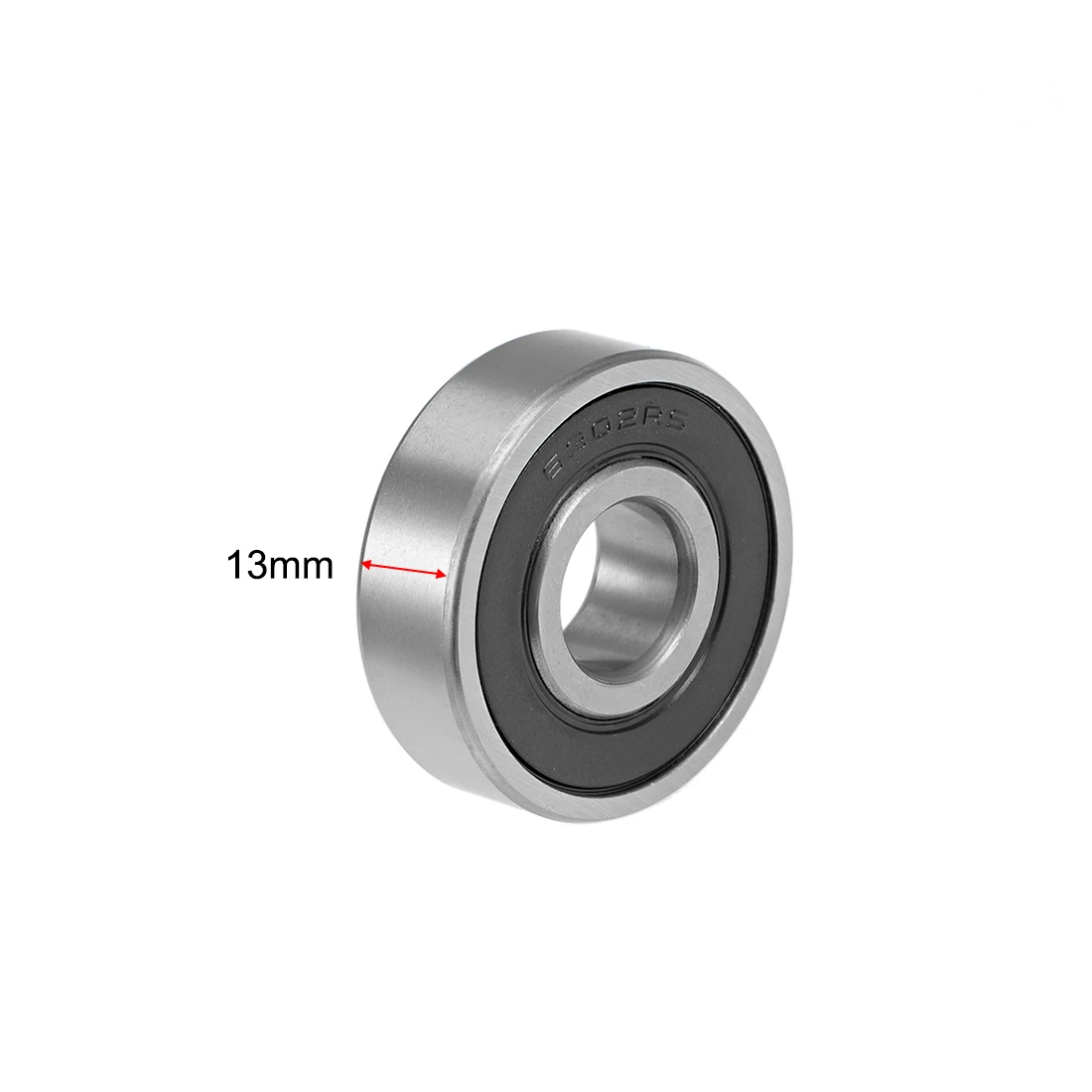 Uxcell 6302-2RS шарикоподшипник 15x42x13 мм двойной герметичный ABEC-3 Подшипники 5 шт