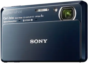 

USED Sony DSC-TX7 10.2MP CMOS Digital Camera with 4x Zoom with Optical Steady Shot Image Stabilization and 3.5 inch Touch Screen