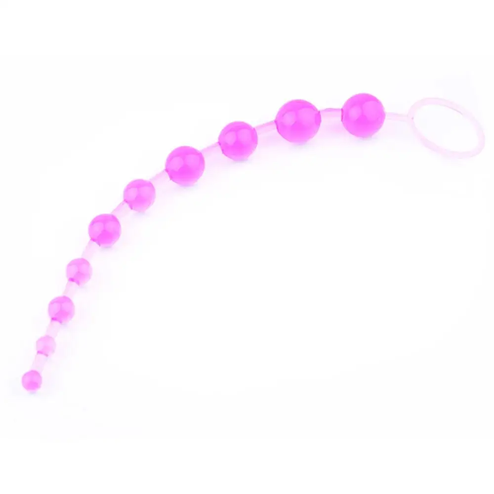 Soft Rubber Anal Plug Beads Long Orgasm Vagina Clit Pull Ring Ball Butt Plug Toys Adults Women Stimulator Anal Sex Accessories Soft Rubber Anal Plug Beads Long Orgasm Vagina Clit Pull Ring Ball Butt Plug Toys Adults Women Stimulator Anal Sex Accessories
