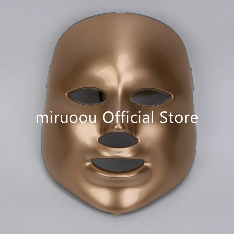  7 Colors  Korean LED Facial Mask Home Use Beauty Instrument Anti acne Skin Rejuvenation LED Photody - 4000522920044