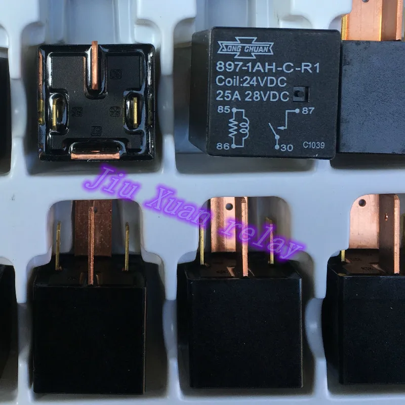 [В наличии] реле 897-1AH-C-R1 24VDC 4-контактный наивысшей мощности | Обустройство дома