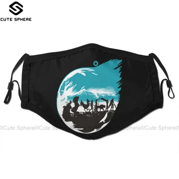 

Chocobo Mouth Face Mask FELLOWSHIP OF THE FANTASY Facial Mask Kawai Cool with 2 Filters for Adult