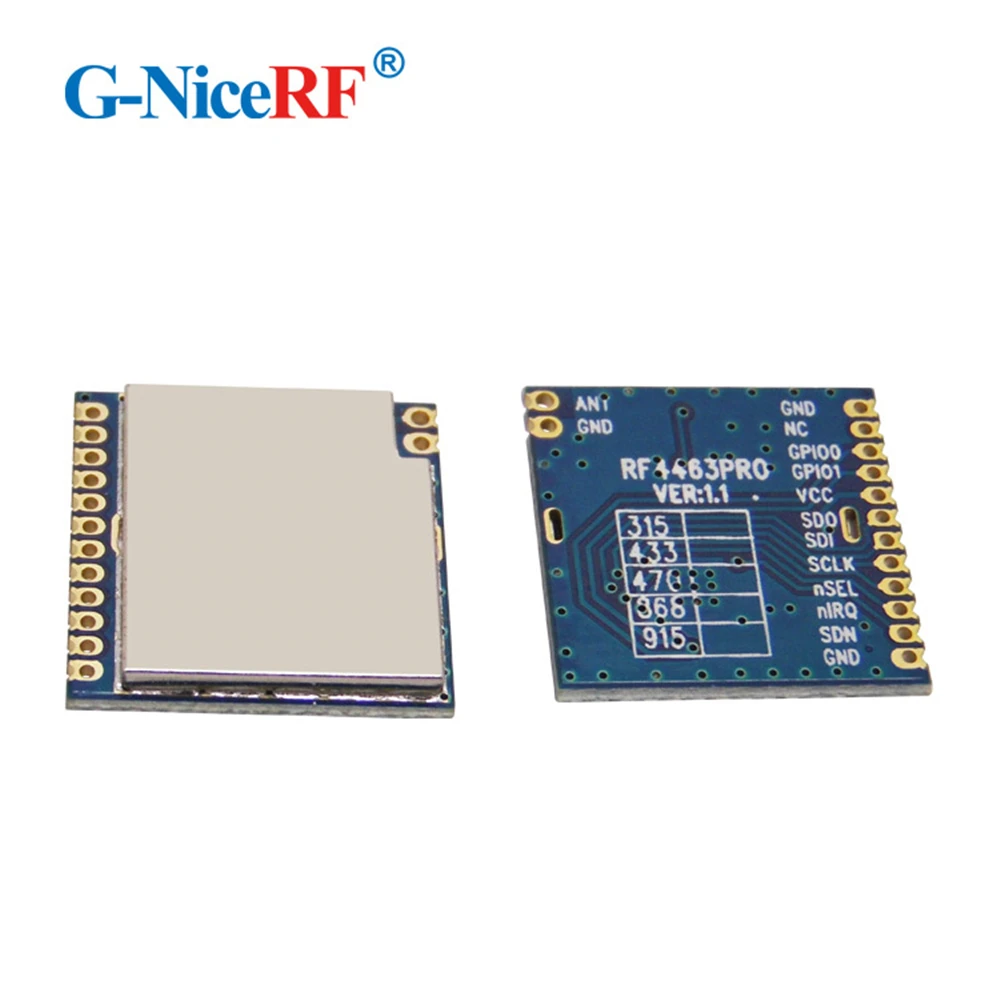 4 шт./лот Si4463 SPI интерфейс 100 мВт RF4463PRO низкая стоимость 433 МГц RF модуль