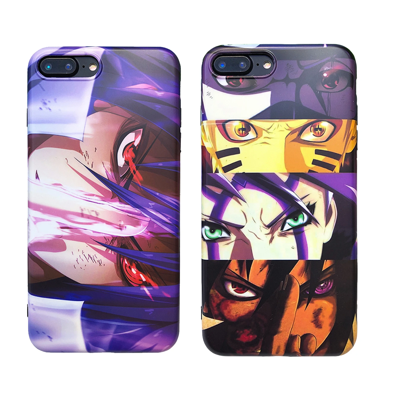 

Luxury Cartoon Naruto Phone Case for iPhone 6 6s 7 8 Plus X XS XR XSMax Soft TPU Cover