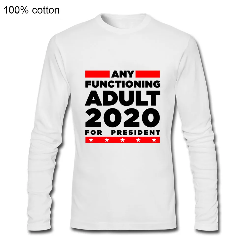 Любой работы секс-игрушка для взрослых президент 2020 футболка с длинным рукавом и
