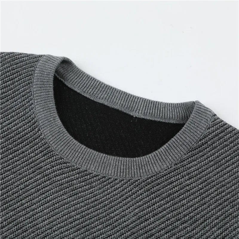 New Fashion Men Sweater Pullover Casual Autumn Slim Sweater Jersey Male Winter Knitwear Jumper Tops Man Sweatshirt Plus Size 4XL 2