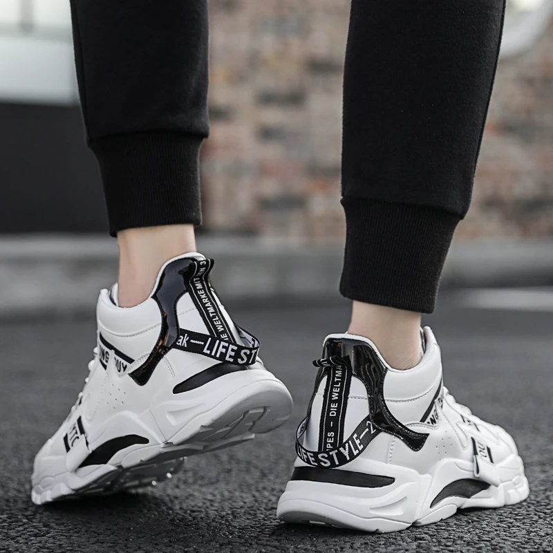 Мужские кроссовки для бега, дышащая уличная мужская спортивная обувь, светильник, кроссовки для комфортных спортивных тренировок, обувь на массивном каблуке