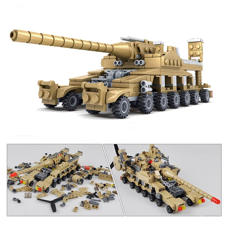 544 шт. набор строительных блоков LegoINGs для военной техники|Блочные конструкторы| |