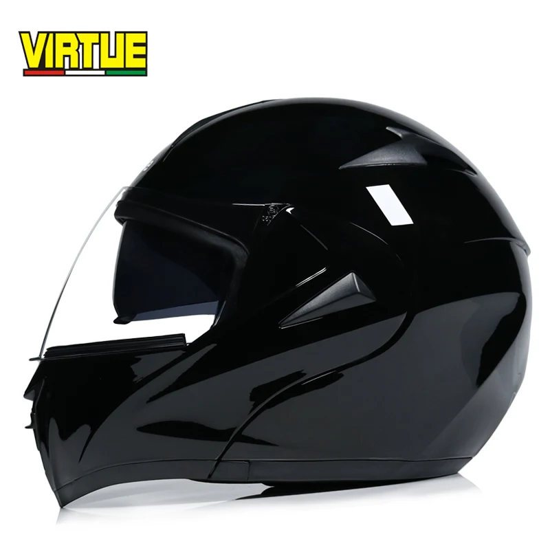 New fashion double lens flip up motorcycle helmet motocross full face helmet racing helmet M L XL XXL - Цвет: a2