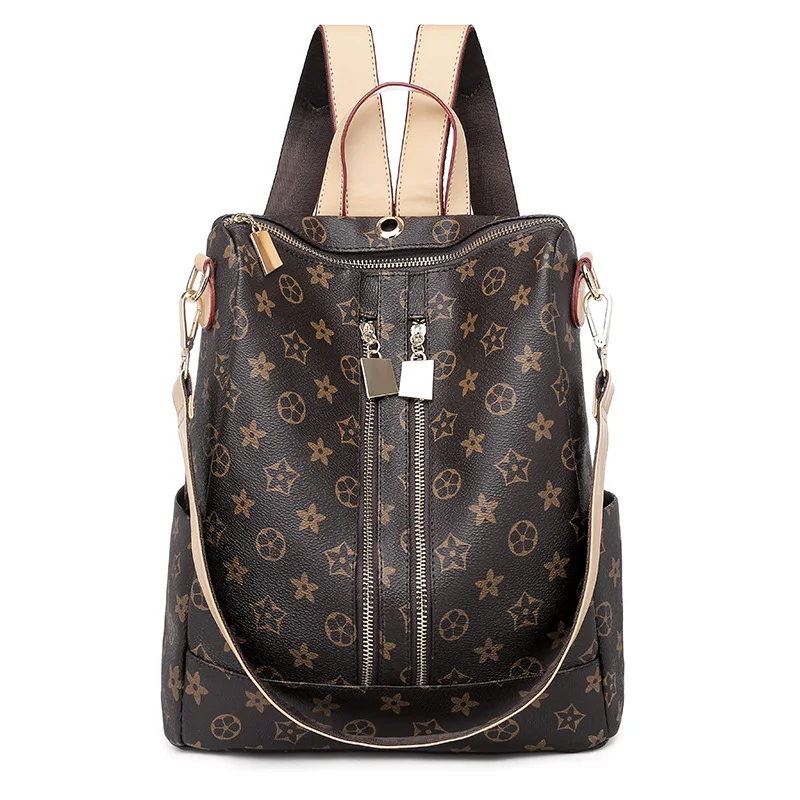 

Foreign Trade Hot Selling Backpack Women's 2019 Casual Versatile Fashion Shoulder Printed Simple Hand Shoulder Multi-Purpose Tra