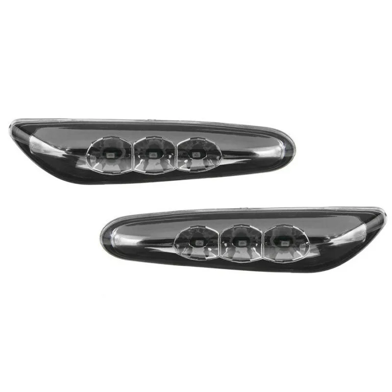 

1Pair new LED Turn Signal Light Side Marker Lights 11.5*2.7*5cm For BMW E82 E88 E60 E61 E90 E91 E92 E93