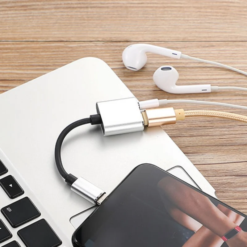 Type C до 3,5 мм разъем для наушников адаптер 2 в 1 USB C аудиокабель конвертер зарядка сплиттер для наушников адаптер для samsung