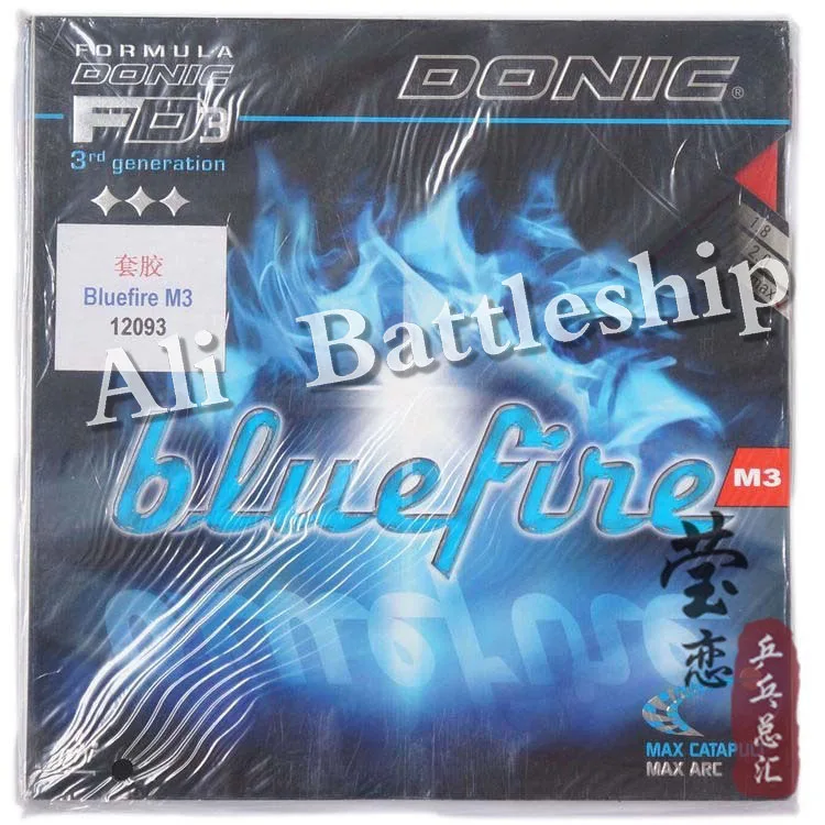 Donic Original Blue fire M3 Bluefire Pips in BLUE губка для настольного тенниса резина сильные прыщи