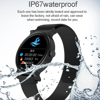 

696 R20 Bluetooth Smart Watch Heart Rate Blood Pressure Motion Smart Watch Fitness Tracker IP67 Waterproof Watch