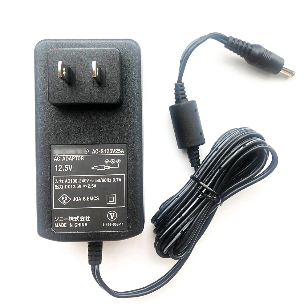 

Original Bluetooth Speaker 12.5V 2.5A 5.0*3.0MM Power Charging Adapter Cord AC-S125V25A For Sony SRS-X5 X55 BTX30