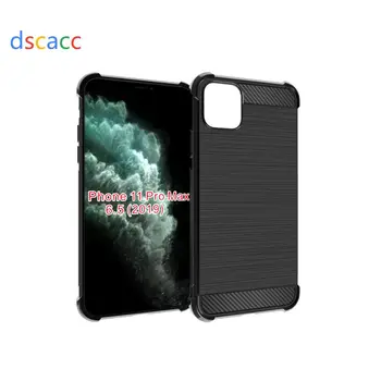 

DSCACC Carbon Fiber Air Cushion TPU Case for iPhone11 pro max 6.1 6 6S Plus 7 8 X XR XS Max 100pcs