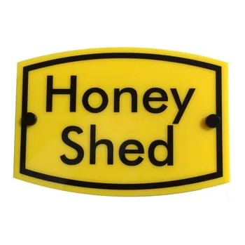 

BEE KEEPING Warning Sign 'Honey Shed' | Water & Weather Proof | FREE SHIPPING