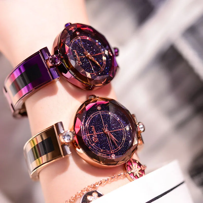 

Dimini Fashion Luxury Ladies Crystal Watch Waterproof Quartz Watches Top Brand Female Clock Japan Movement Relogio Feminino