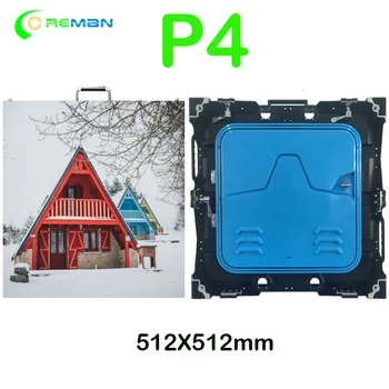 

led video wall SMD rental stage P4 outdoor media display system led cabinet 512X512mm tablero led P3 P4 P5