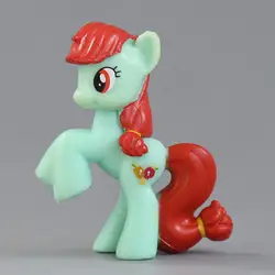 Мини ПВХ ПЭТ подвижная фигурка-модель кукла игрушка лошадь для детей подарок для детей MPL. 00070