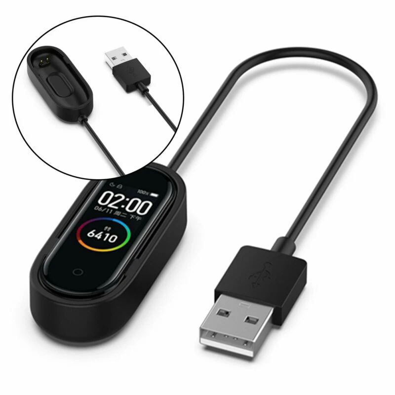 Магнитный всасывающий зарядный разъем USB кабель Зарядное устройство Док-станция для Xiaomi Mi Band 4 Высокое качество быстрее скорость зарядки