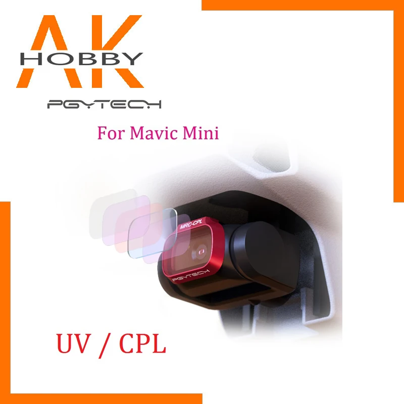 Фильтр для объектива камеры PGYTECH UV CPL профессиональная версия DJI Mavic Mini/DJI Mini 2