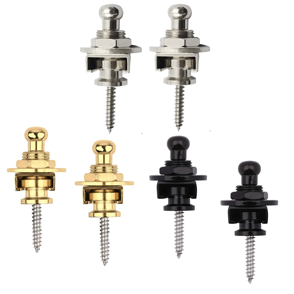 Quick Release Guitar Strap Locks Security Lock Guitar Strap 2pcs