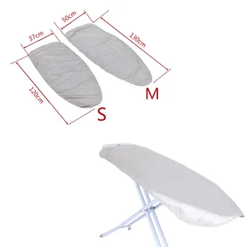 

Home Universal Silver Coated Padded Ironing Board Cover Heavy Heat Reflective Scorch Resistant 120*37cm/130*50cm