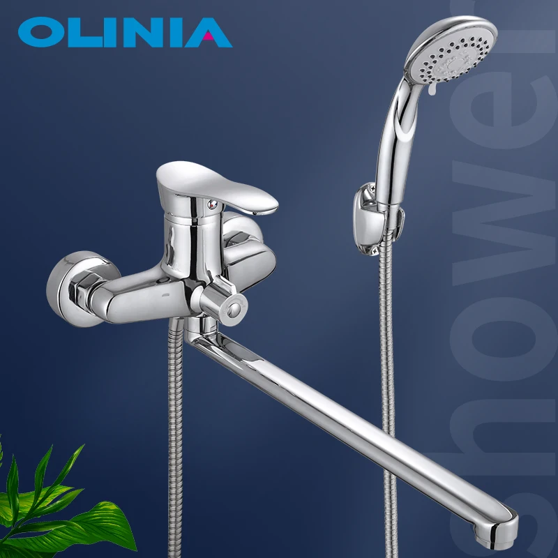 Смеситель для ванной Olinia OL8096 Cмеситель душа душевая система с краном комнаты