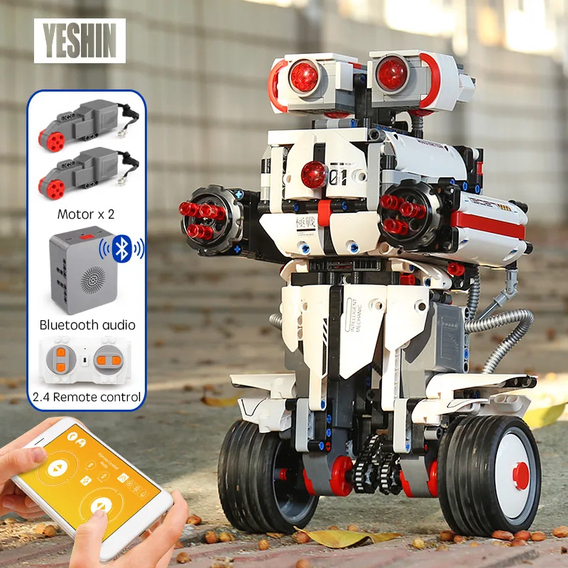 

Idea MINDSTORMS EV3 Programme Remote control APP Robot WALLE Set Building Bricks Blocks Compatible with Legoinglys 45544 EV3 Set