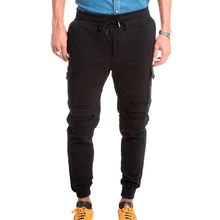 HEFLASHOR мужские повседневные штаны для фитнеса, мужская спортивная одежда, спортивный костюм, штаны, обтягивающие спортивные штаны, черные спортивные штаны для бега