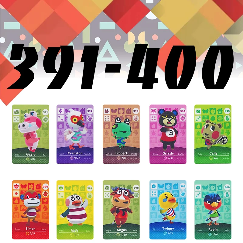 Карта NFC для пересечения животных (391 400) игровая карта Lobo nintendo switch NS Games Series 4|Карты