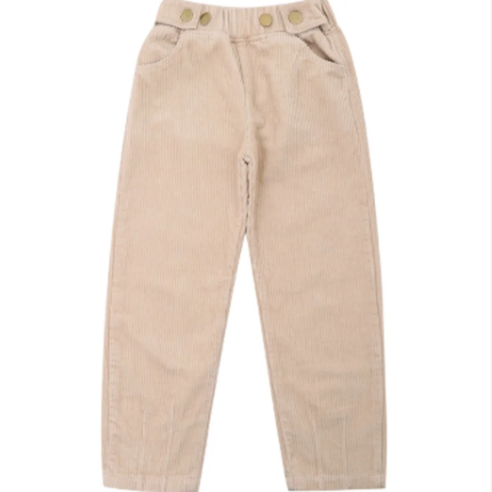 Зимние штаны для девочек; Детские повседневные брюки; плотные вельветовые детские брюки для детей 10-12 лет; спортивные брюки с карманами для девочек; брюки-карго для девочек