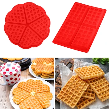 

DIY Waffle Waffle Mould Model Unstick Kitchen Cake Making Accessories Hot Cooking Tool