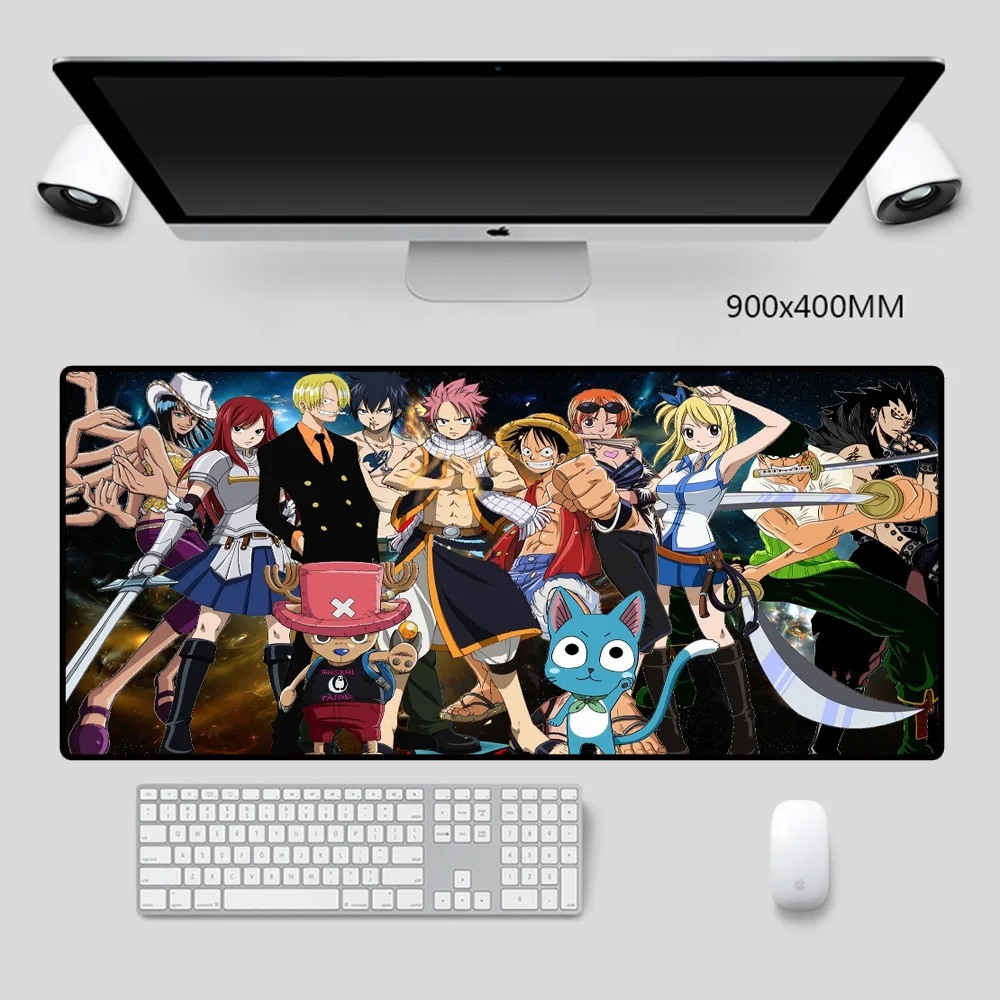 

Mairuige Animation Mouse Pad Dragon Ball Computer Notebook Office Keyboard Desk Mat 90x40 Game Accessories Large Mouse XXL