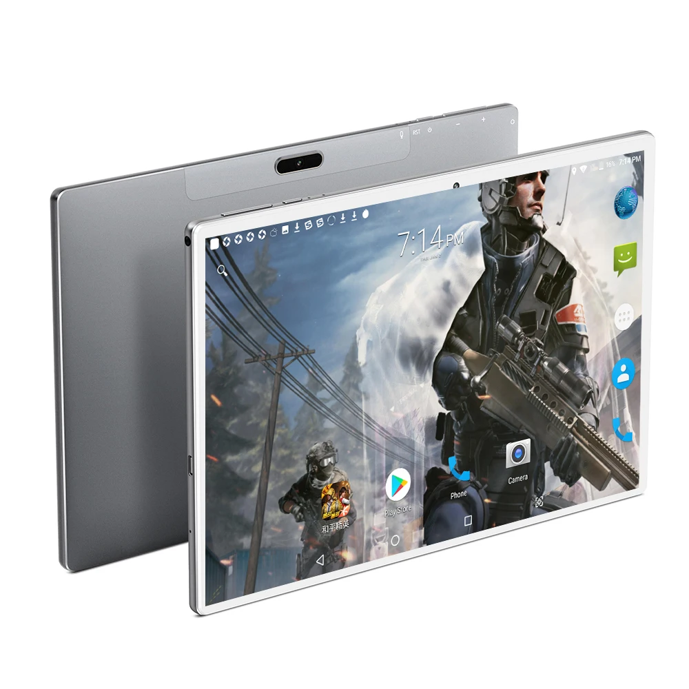 Lonwalk-Tableta X20 de 10 pulgadas, Android 9,0, 1920x1200, IPS, 4G, llamada telefónica, 6GB de RAM, 128GB de ROM, con GPS, Wifi, compatible con PUBG Game