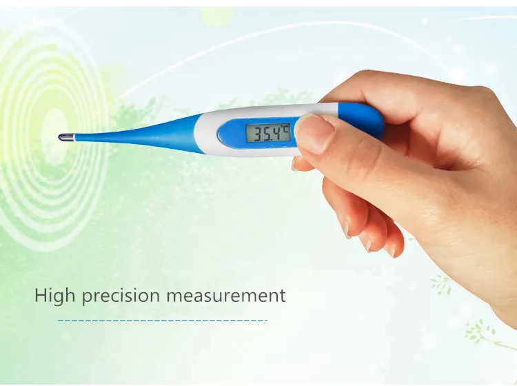 Электронный Детский Электронный термометр с ЖК-дисплеем, портативный термометр для детей и взрослых, водонепроницаемый термометр