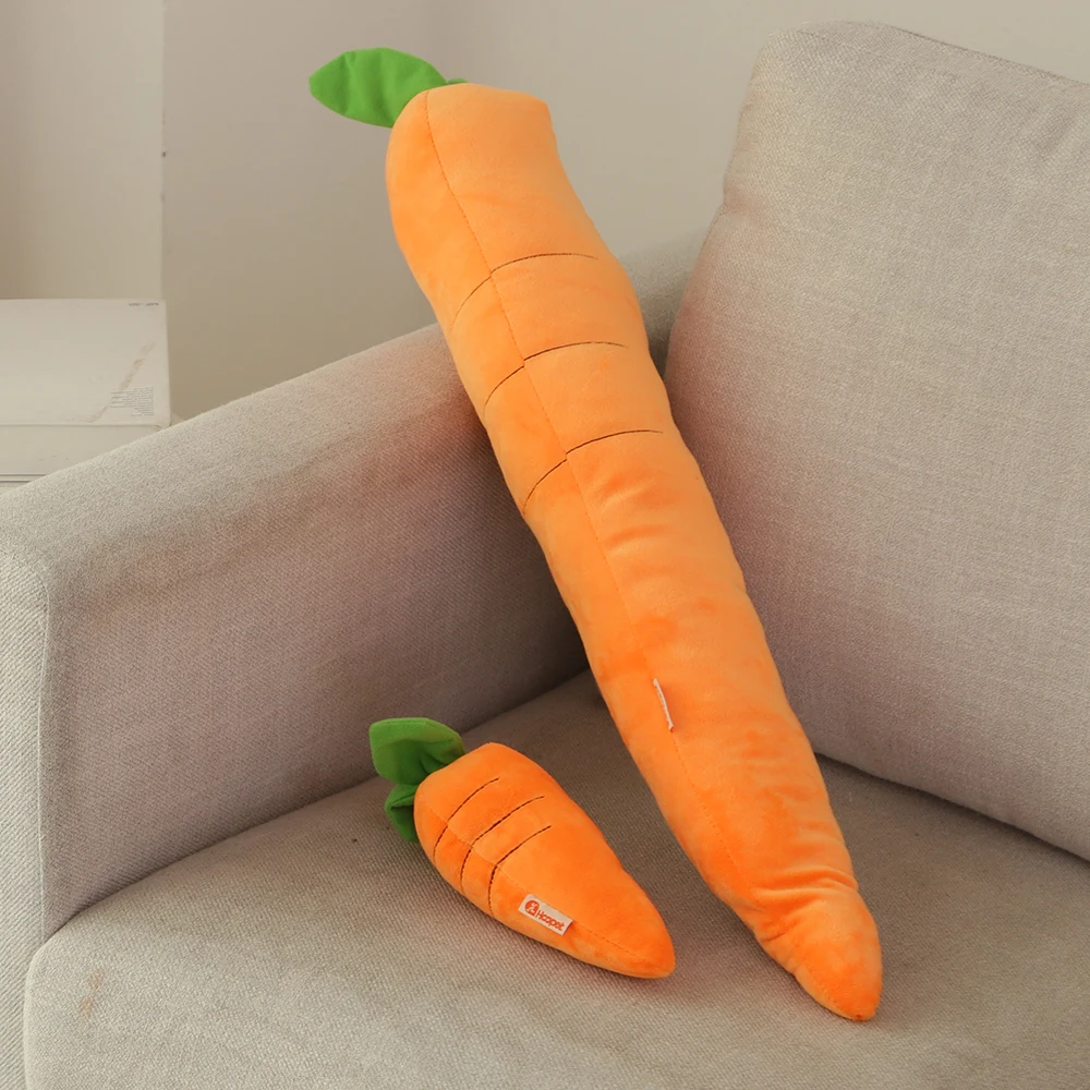 HOOPET Dog Toy Pet Carrot Plush Toy Vegetable Chew Toy for Small Medium  Large Dogs Pet