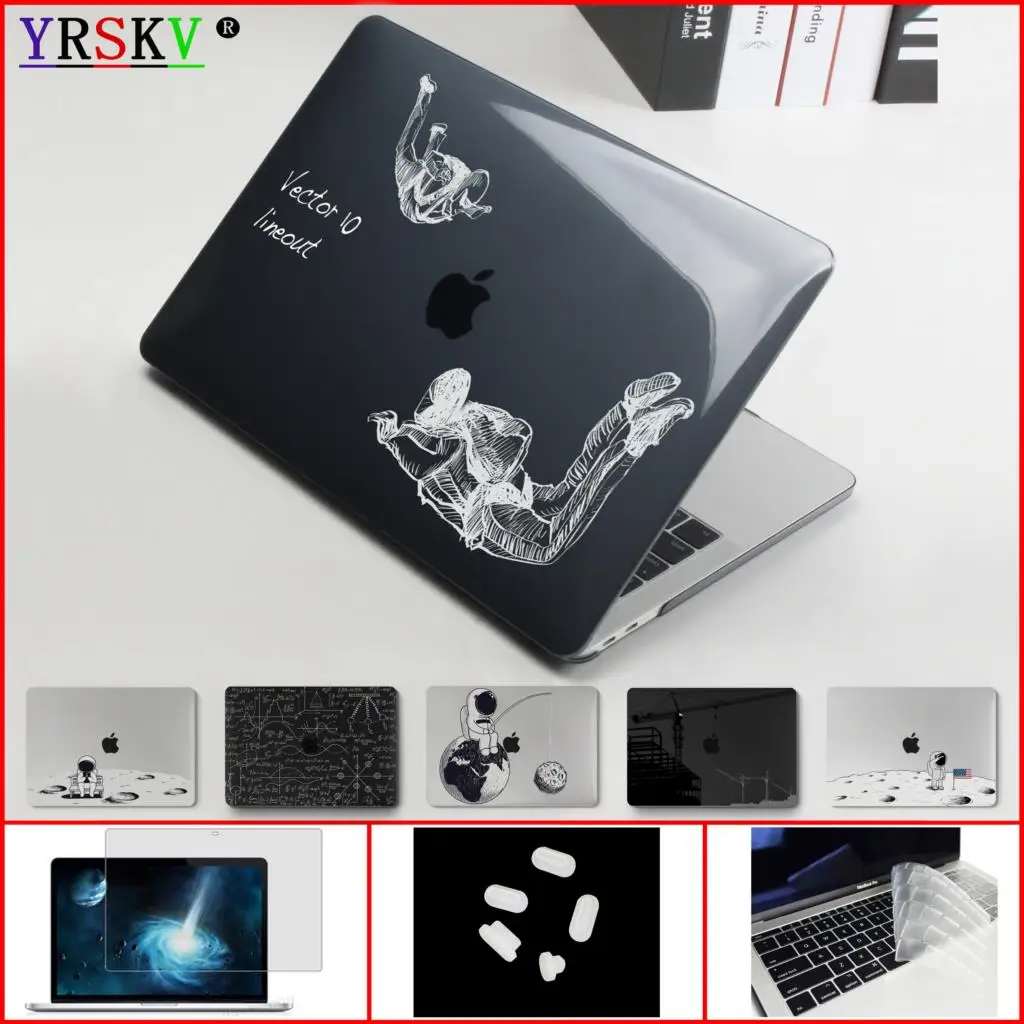 3D Printing Geometric Formula Chart Laptop Case For Macbook Air 13 A2337 2020 A2338 M1 Chip Pro 13 14 12 11 15 16 inch Cover