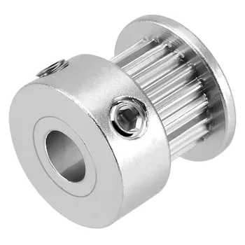 

5mm Bore Pulley Gear 3D Printer Aluminum Synchronous Wheel Timing Gear with 20 Teeth 3D Printer Accessory