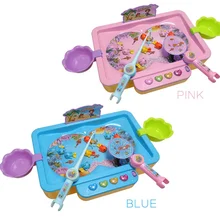 Детская пластиковая электрическая рыболовная платформа обучающая игра для раннего обучения детей игрушка