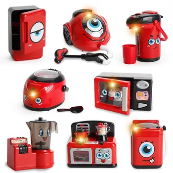 

Simulation Kitchen Household Appliances Fridge Stove Pretend Play Education Toy