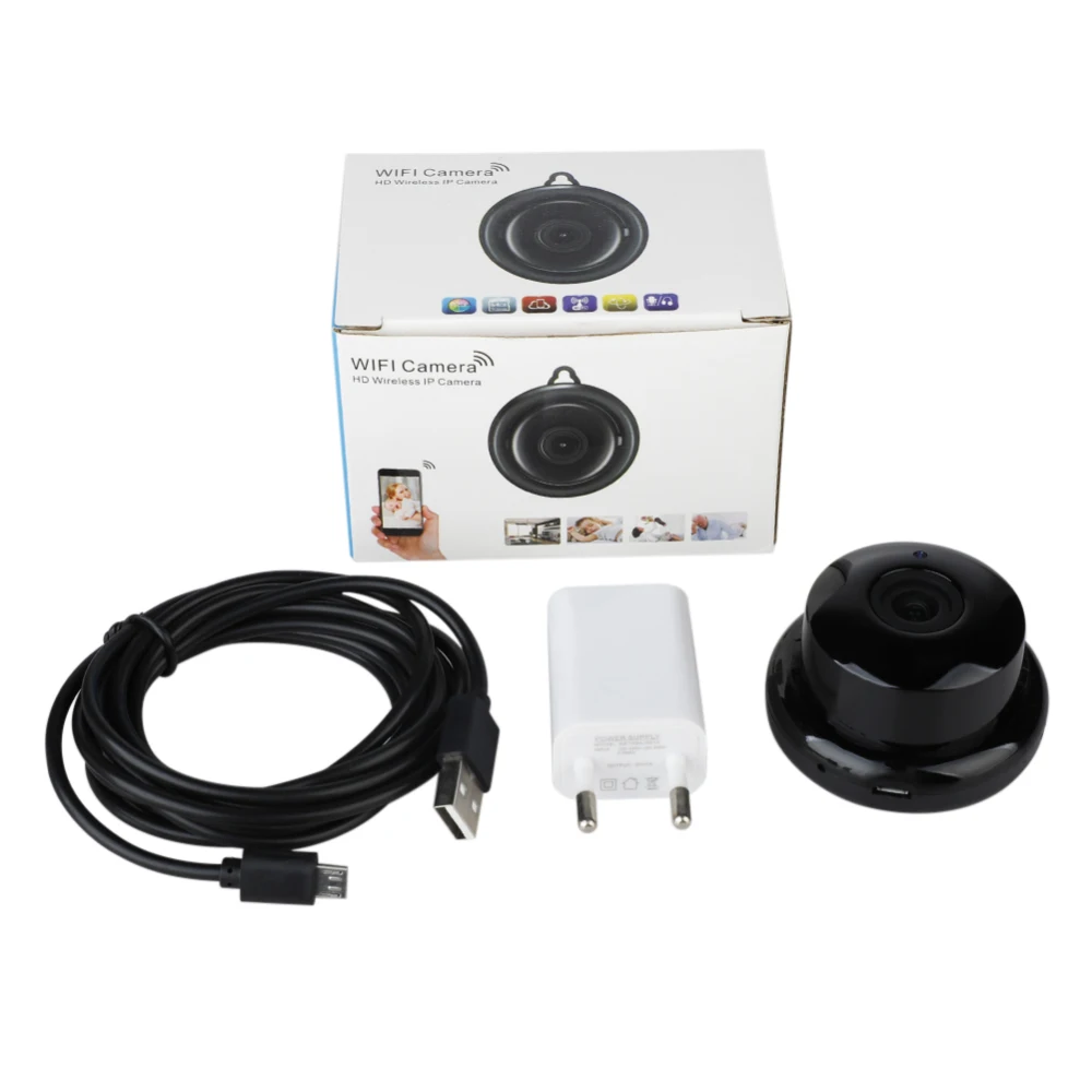 1080P радионяня Беспроводная IP камера Wifi CCTV камера Wifi мини Сетевая видео камера с функцией автоматического слежения ИК ночного видения