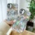 3D Cartoon Animal Zebra Leaves Silicone Case For Iphone 12 Mini 11 Pro Max XS XR 7 8 Plus X INS Laser Paper Cases Iphone12 Cover