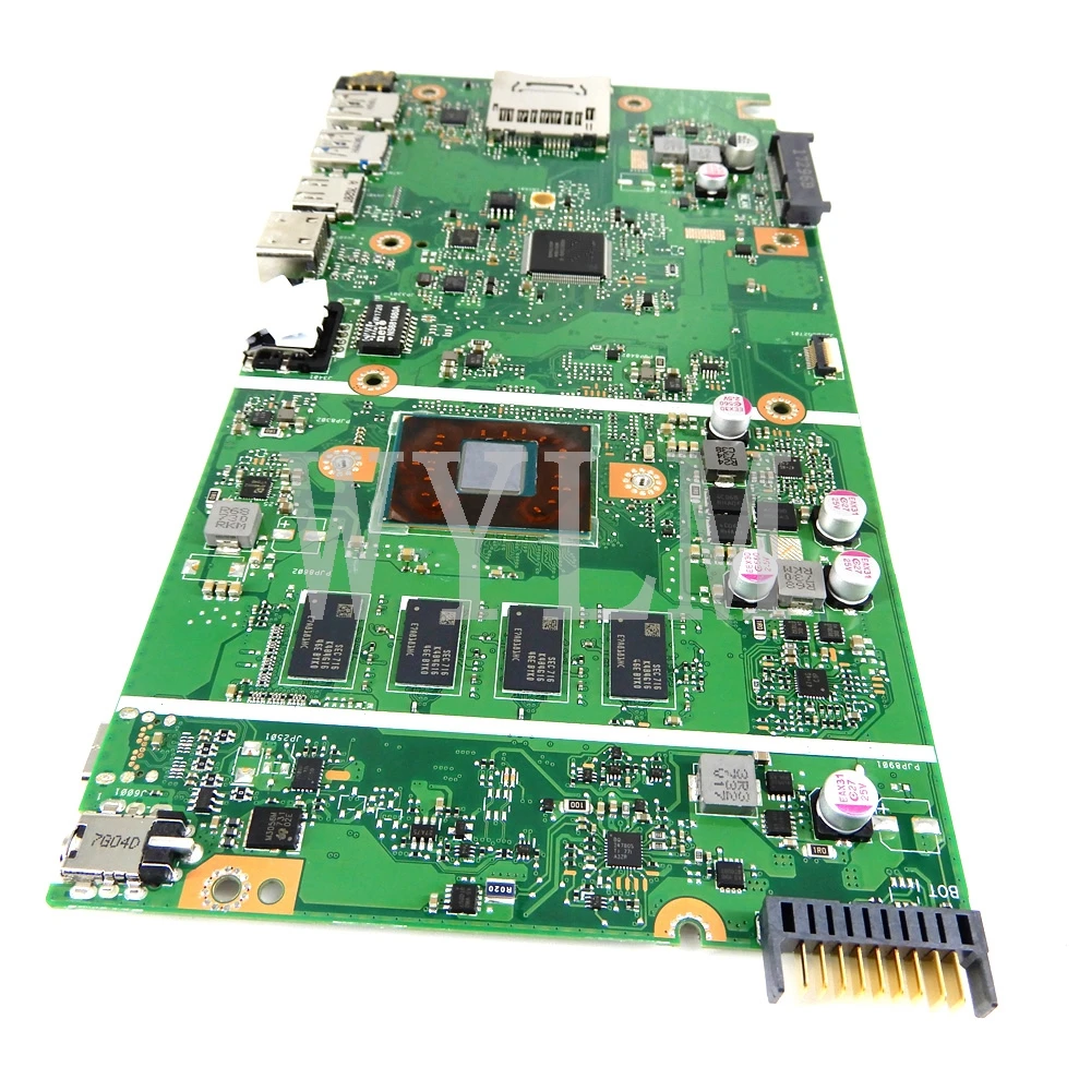  X541NA N3350 CPU 4GB RAM REV 2.1 mainboard For ASUS X541 X541N X541NA laptop motherboard 90NB0B30-R