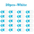 20 PCS  White